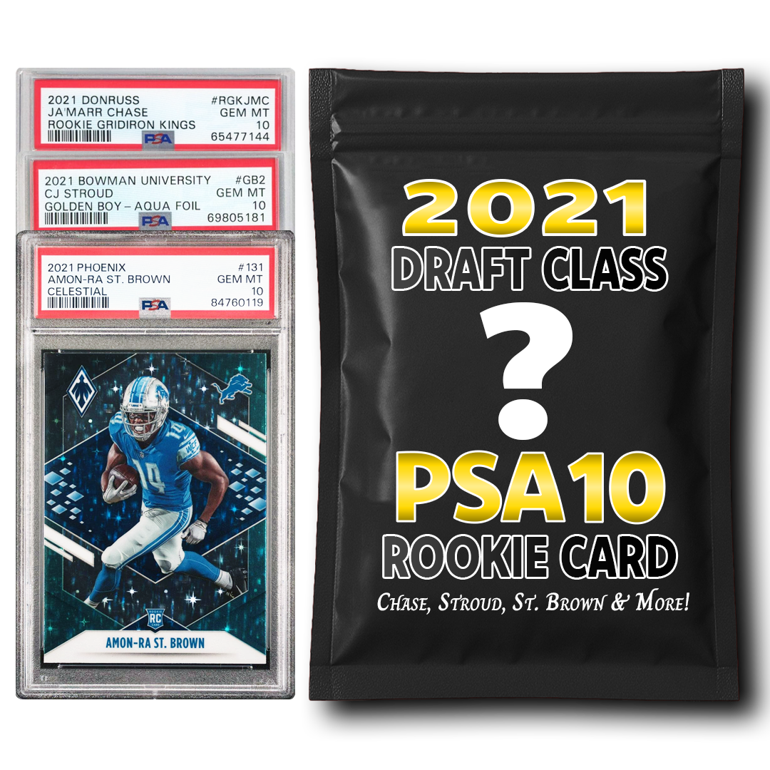 nfl graded cards PSA 10 2021 Rookie Card Mystery Pack (Chase, St. Brown, Par tgtgho24all 2022 Pokemon SWSH Brilliant Rarity:Shiny