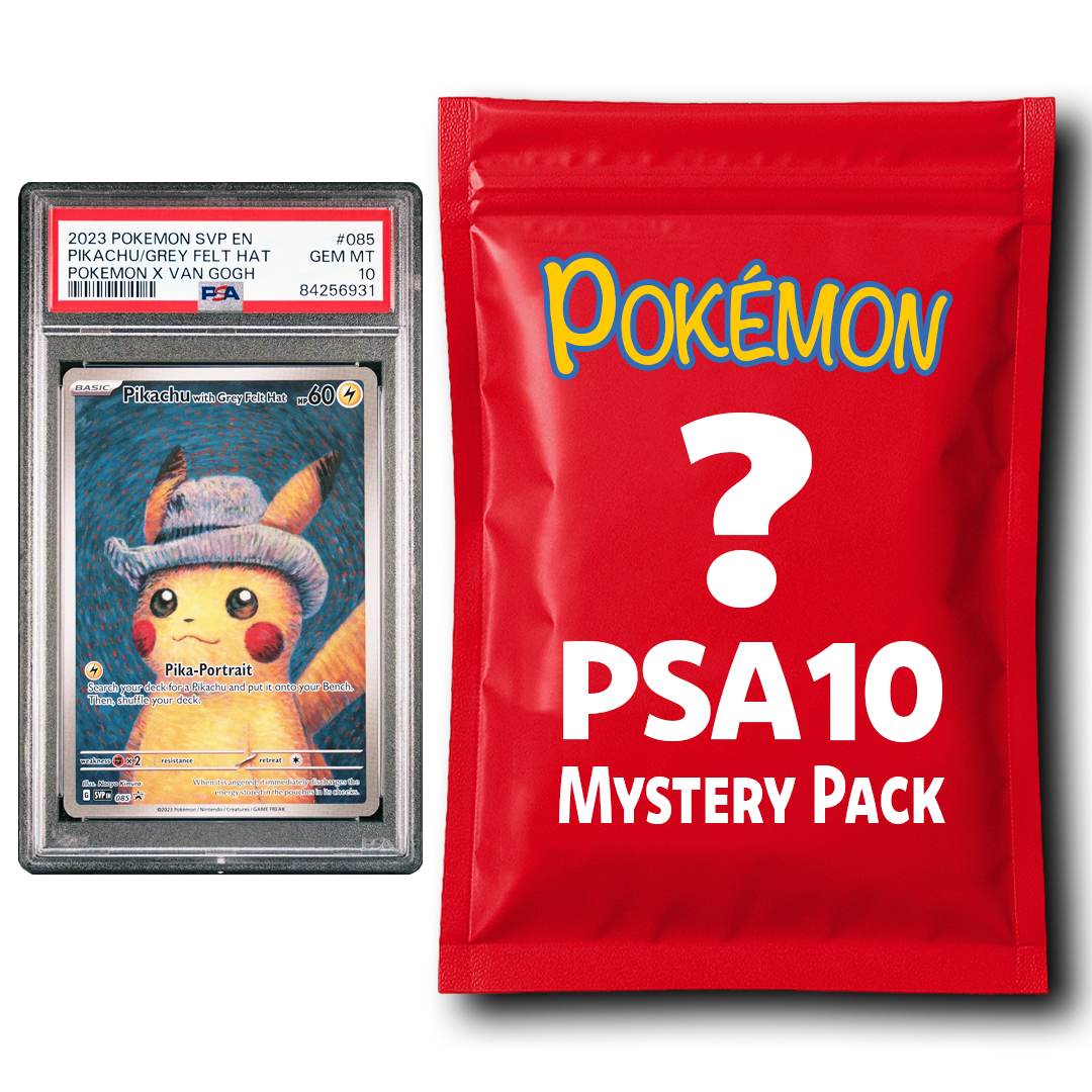 Pokemon PSA 10 Graded Card Mystery Pack