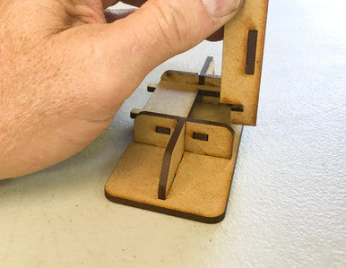 Conversion Kit - Painting Station Light to Workbench Light