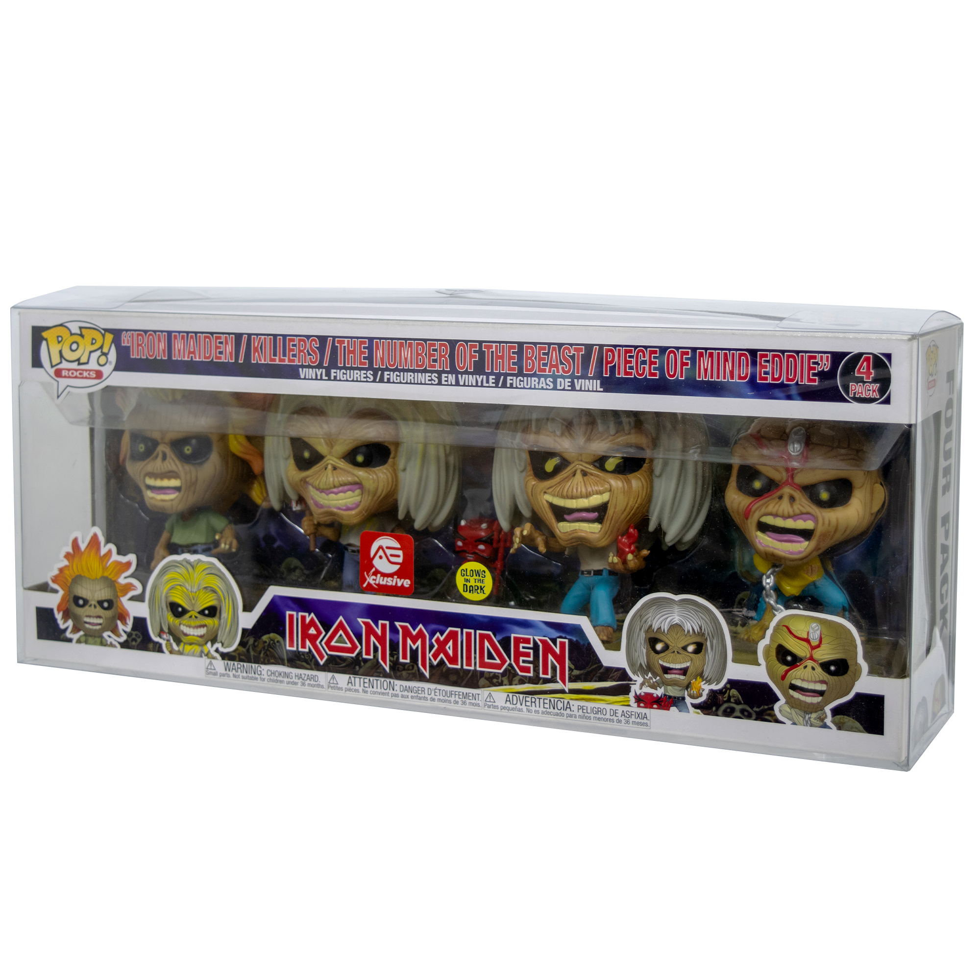 4-Pack Iron Maiden 2020 PopShield Protector