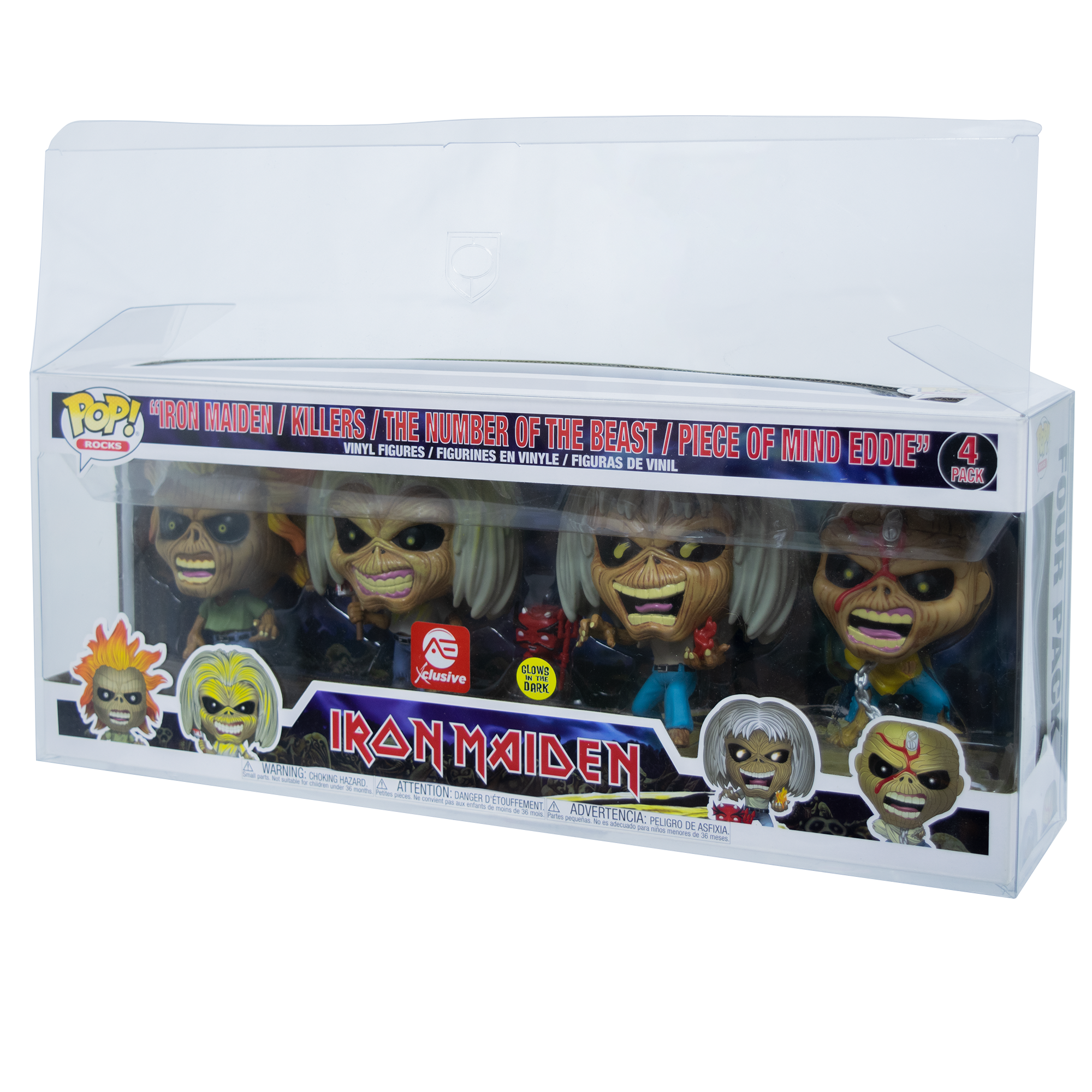 4-Pack Iron Maiden 2020 PopShield WHOLESALE