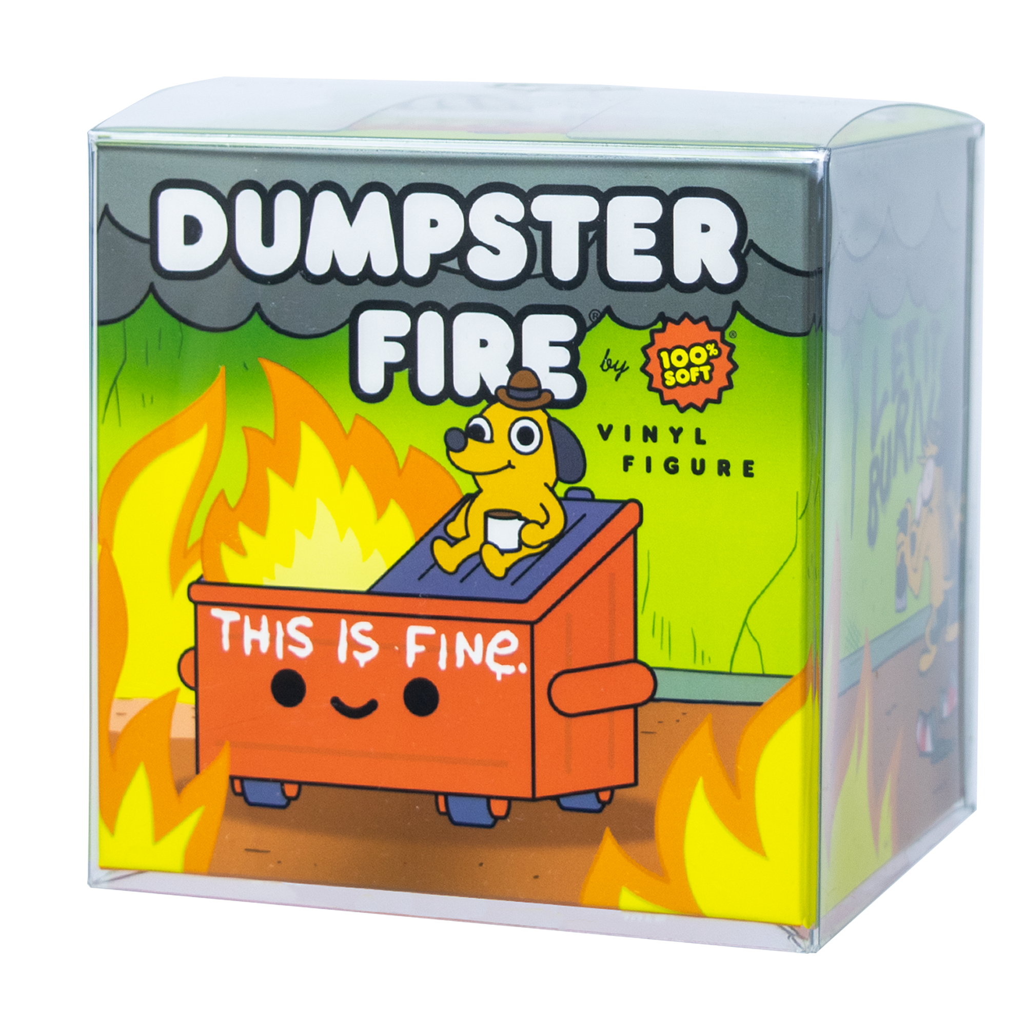 Dumpster Fire PopShield WHOLESALE