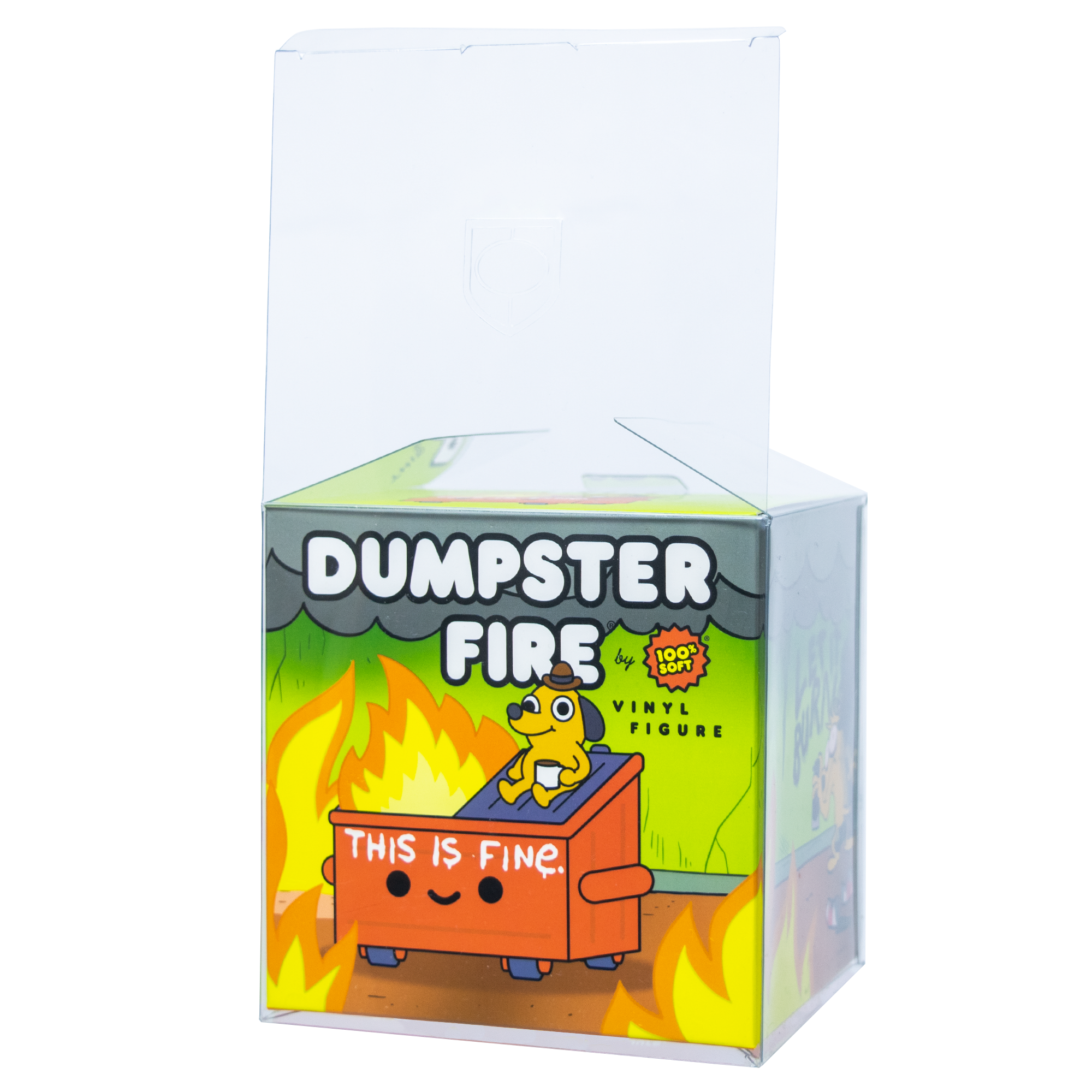 Dumpster Fire PopShield Protector