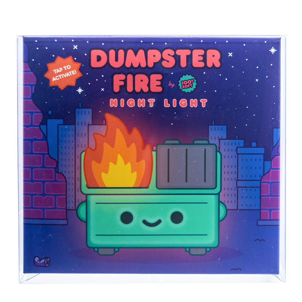 Dumpster Fire Night Light PopShield Protector