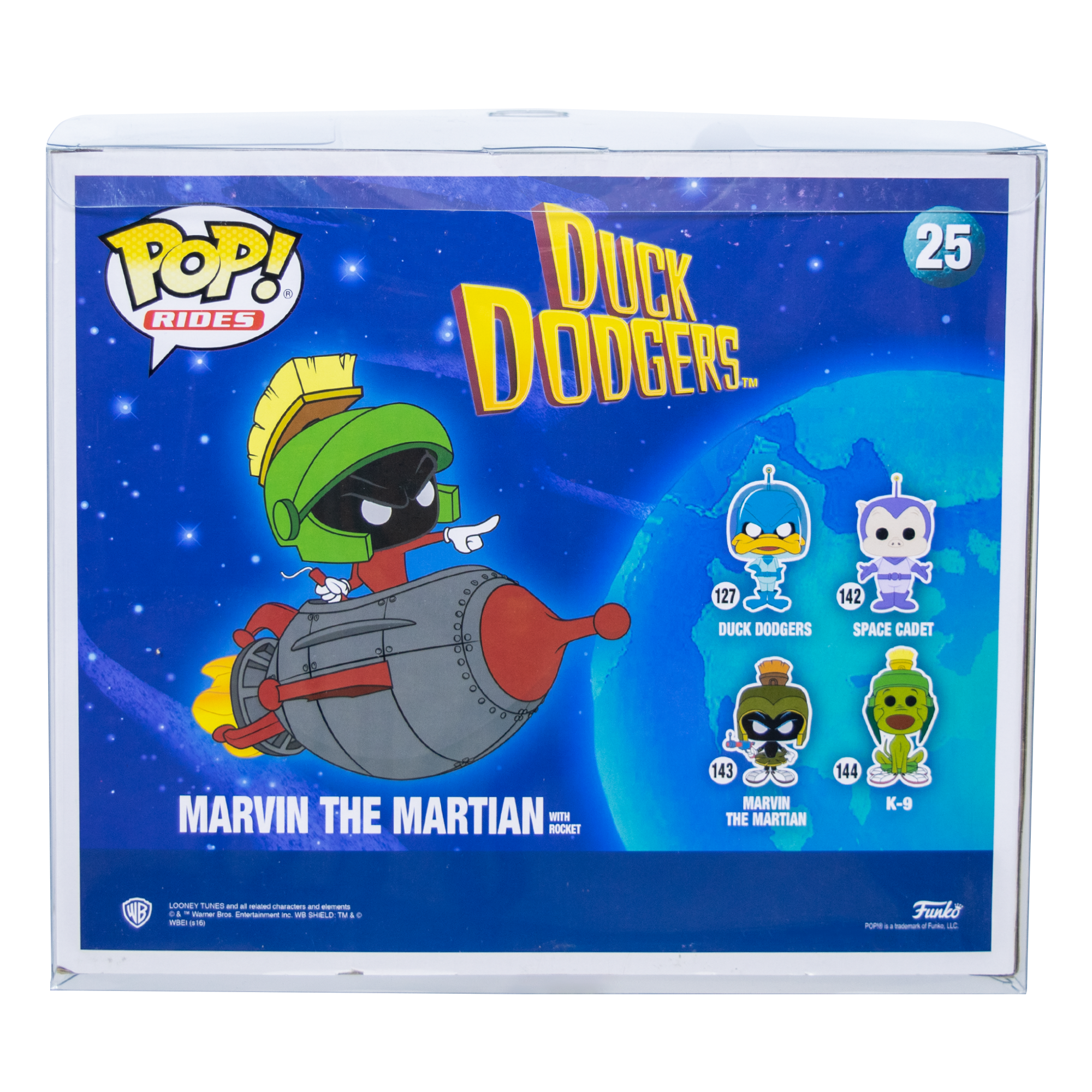 Rides Marvin the Martian with Rocket PopShield Protector