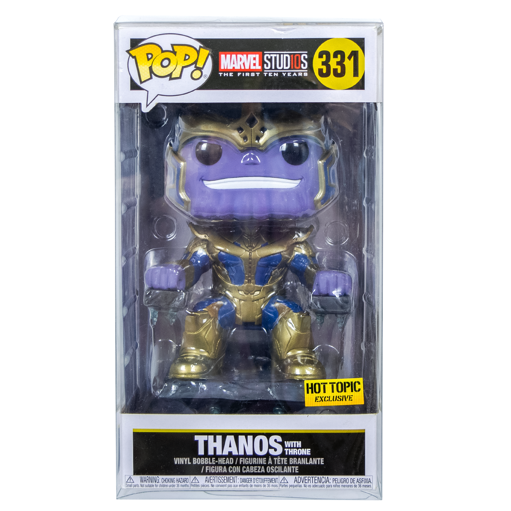 Thanos on Throne PopShield Protector