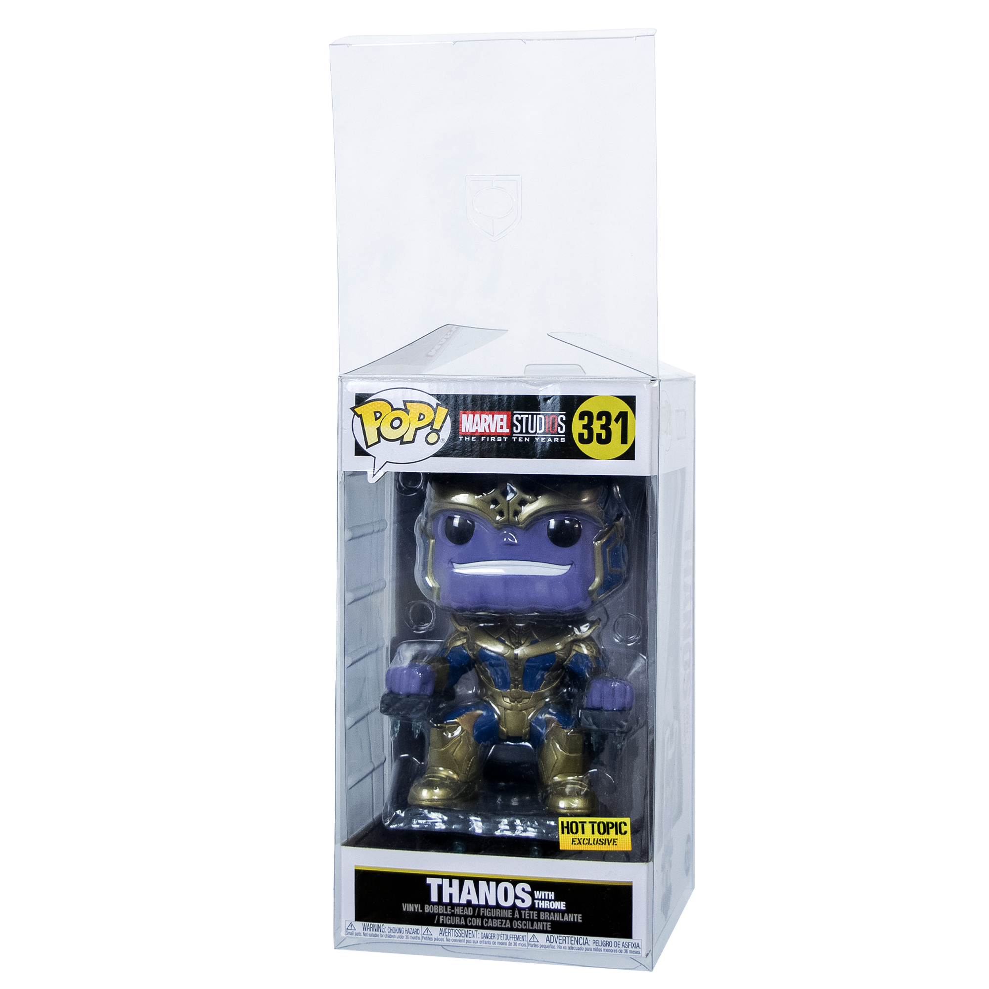Thanos on Throne PopShield Protector