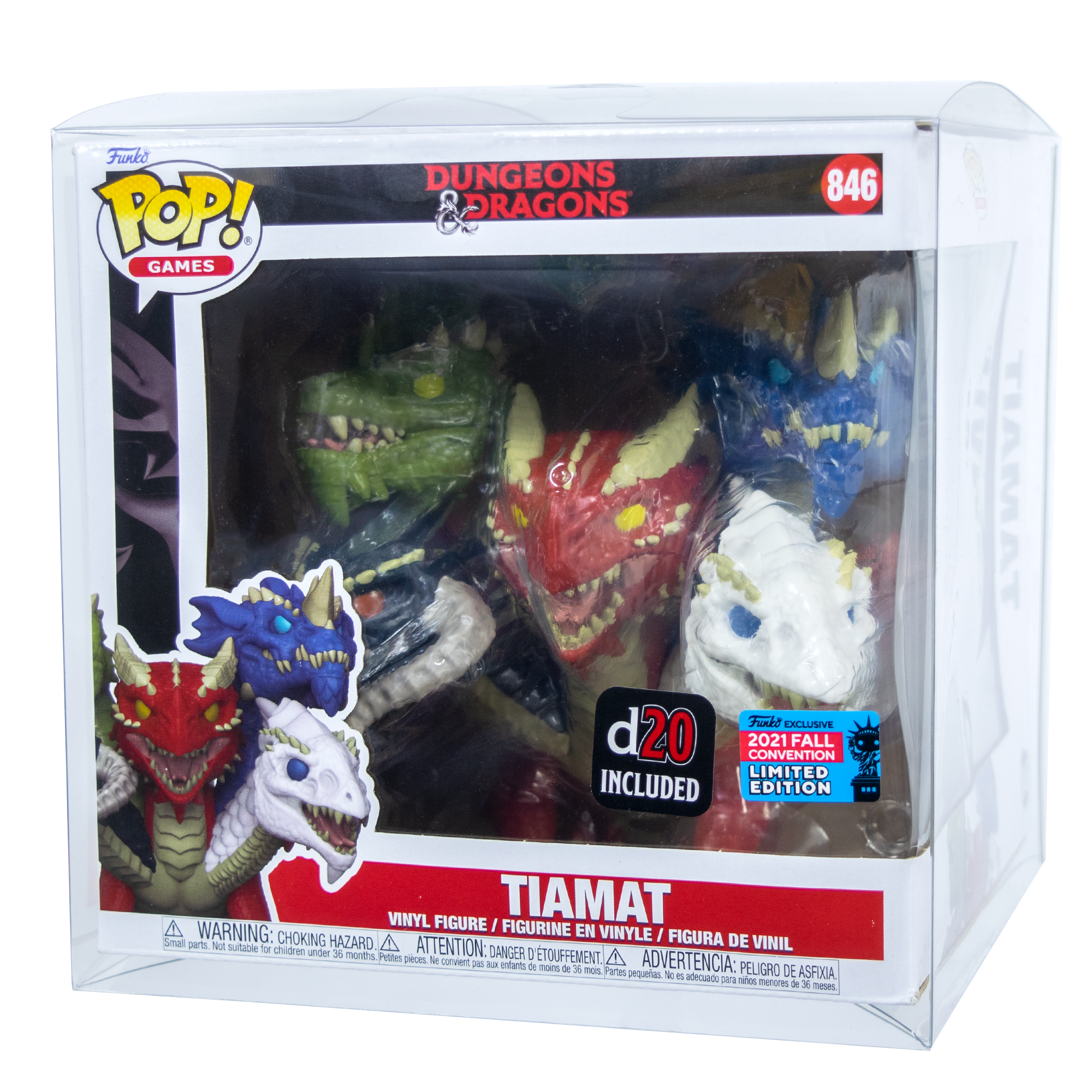 Dungeons & Dragons Tiamat PopShield Protector