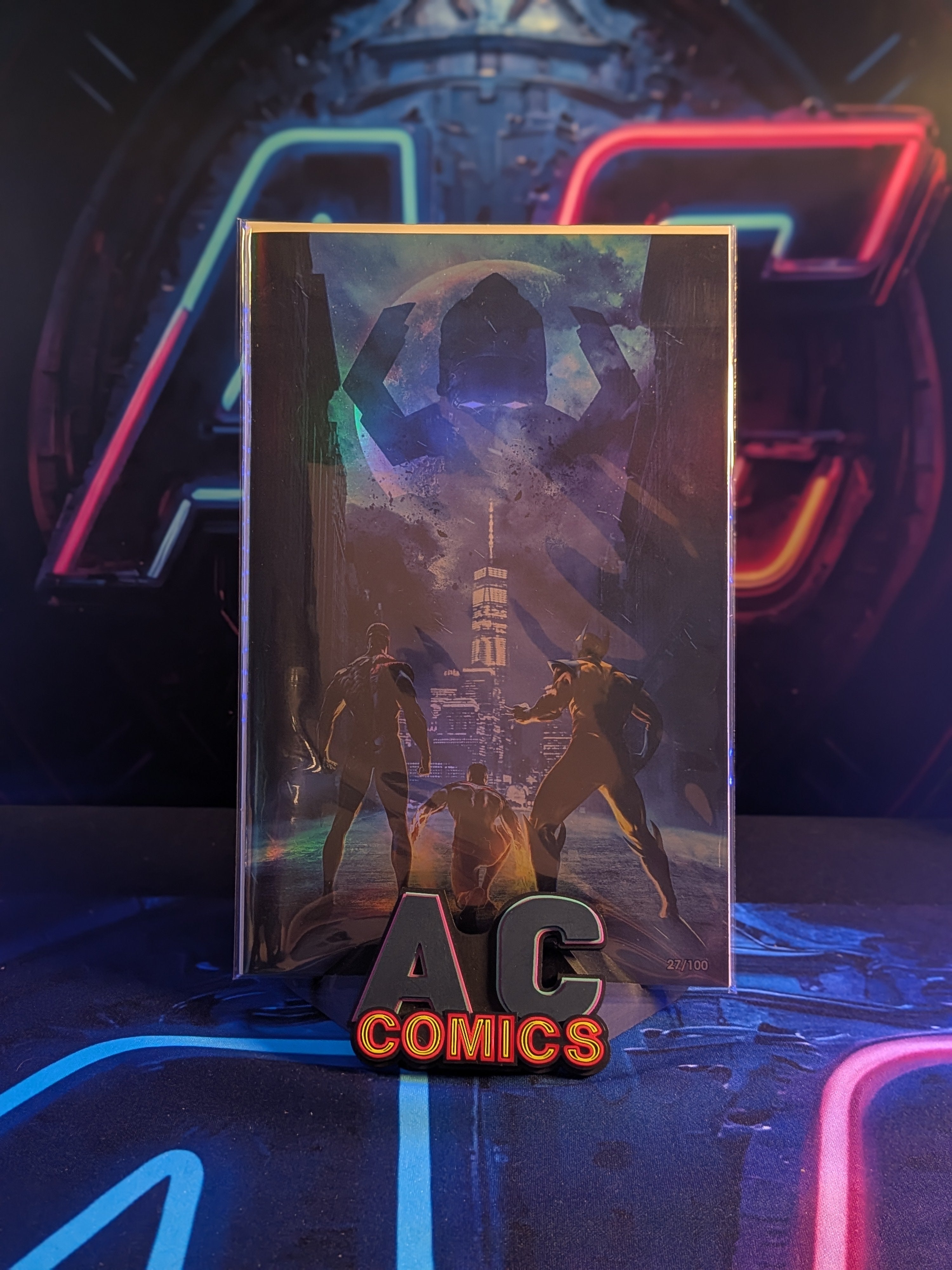 Ultra raw Stan Lee Tribute Bundle ( Virgin, Foil and Metal covers)