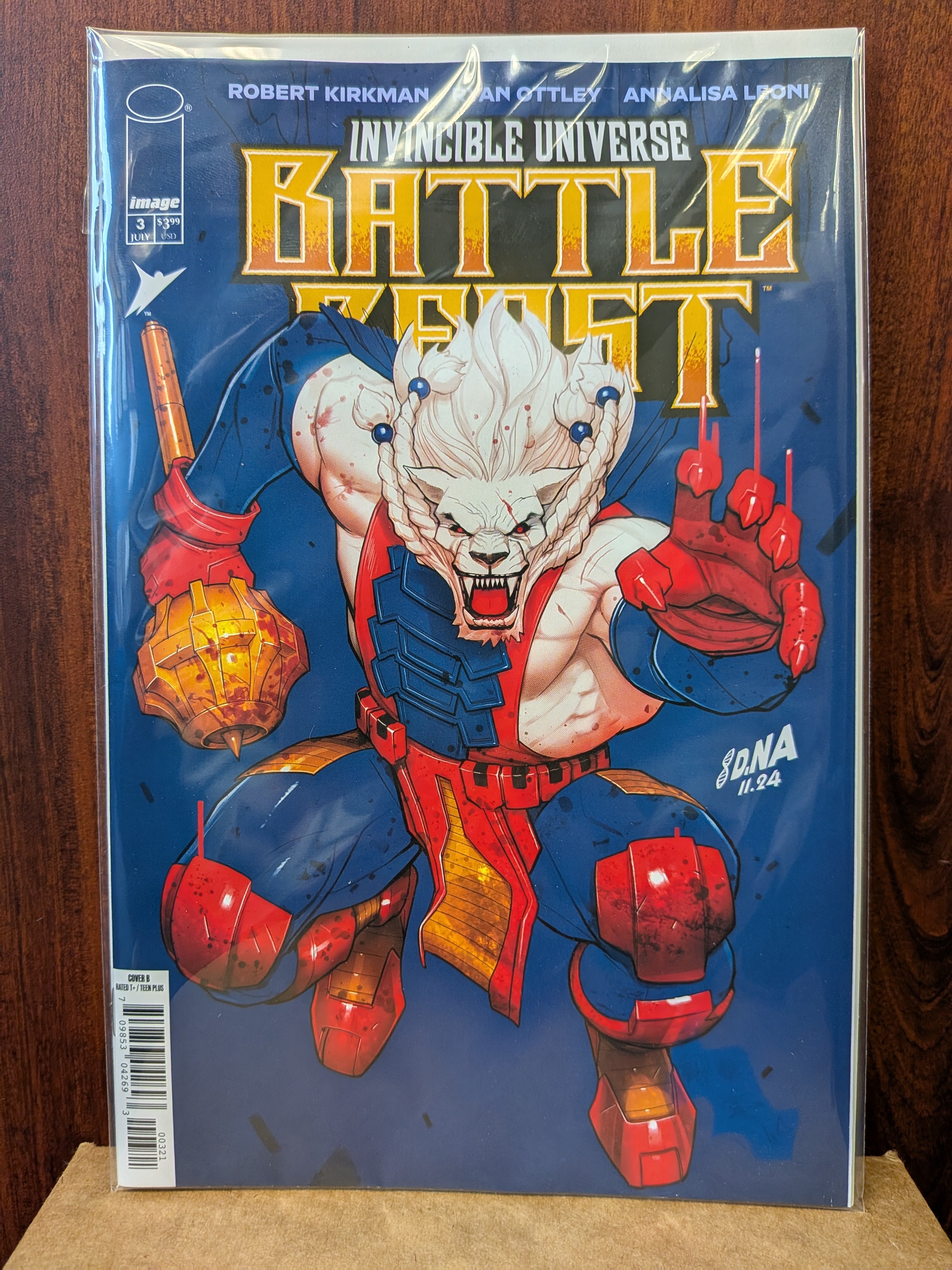 Battle Beast #3 (David Nakayama Variant)