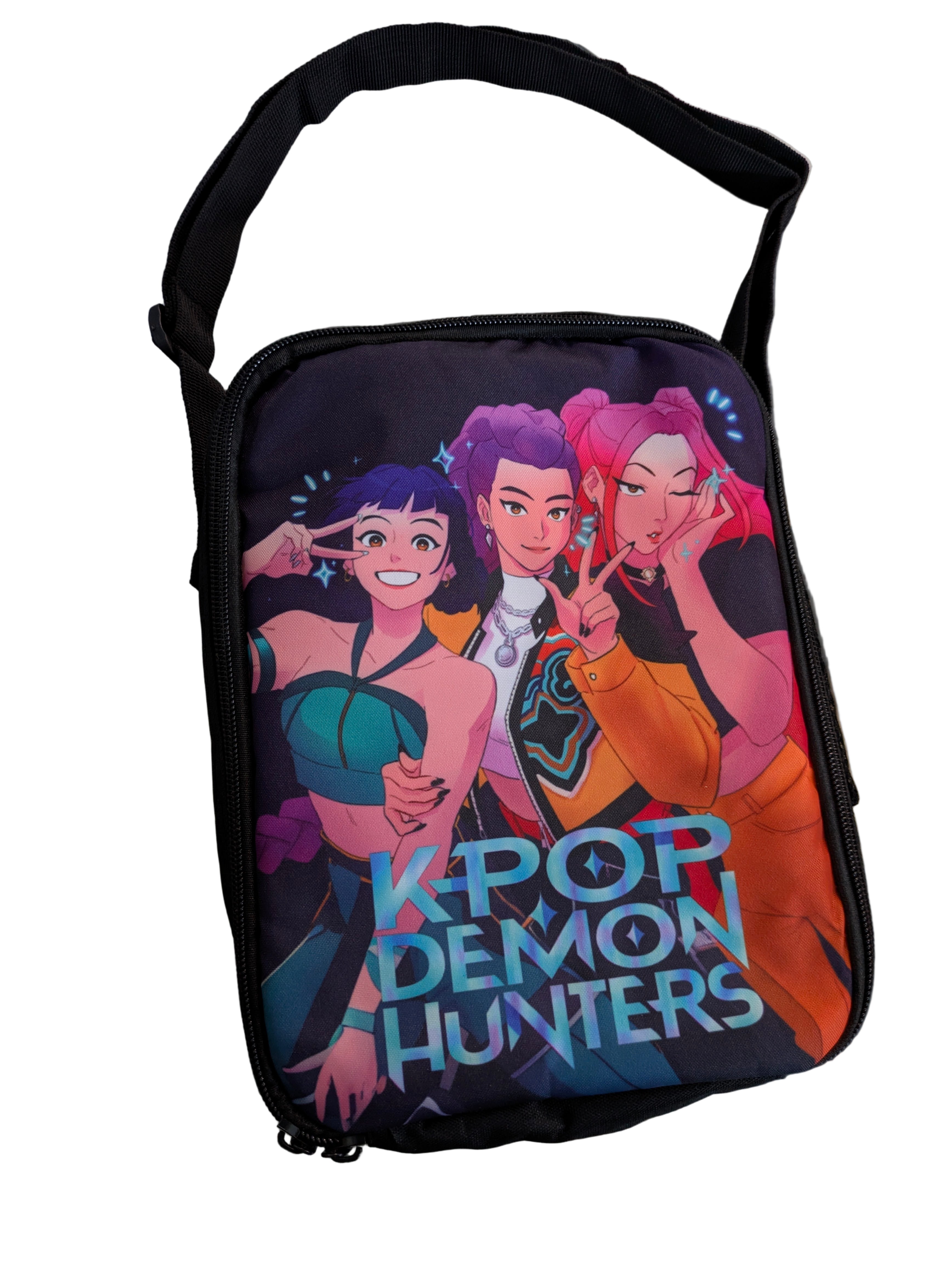 K-POP DEMON HUNTERS Shoulder Lunch Bag (Trio Edition)