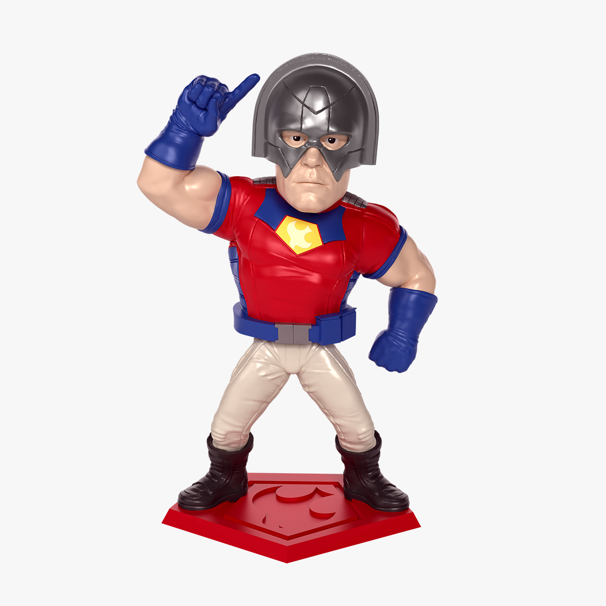 Dancing Peacemaker Bobble Figure