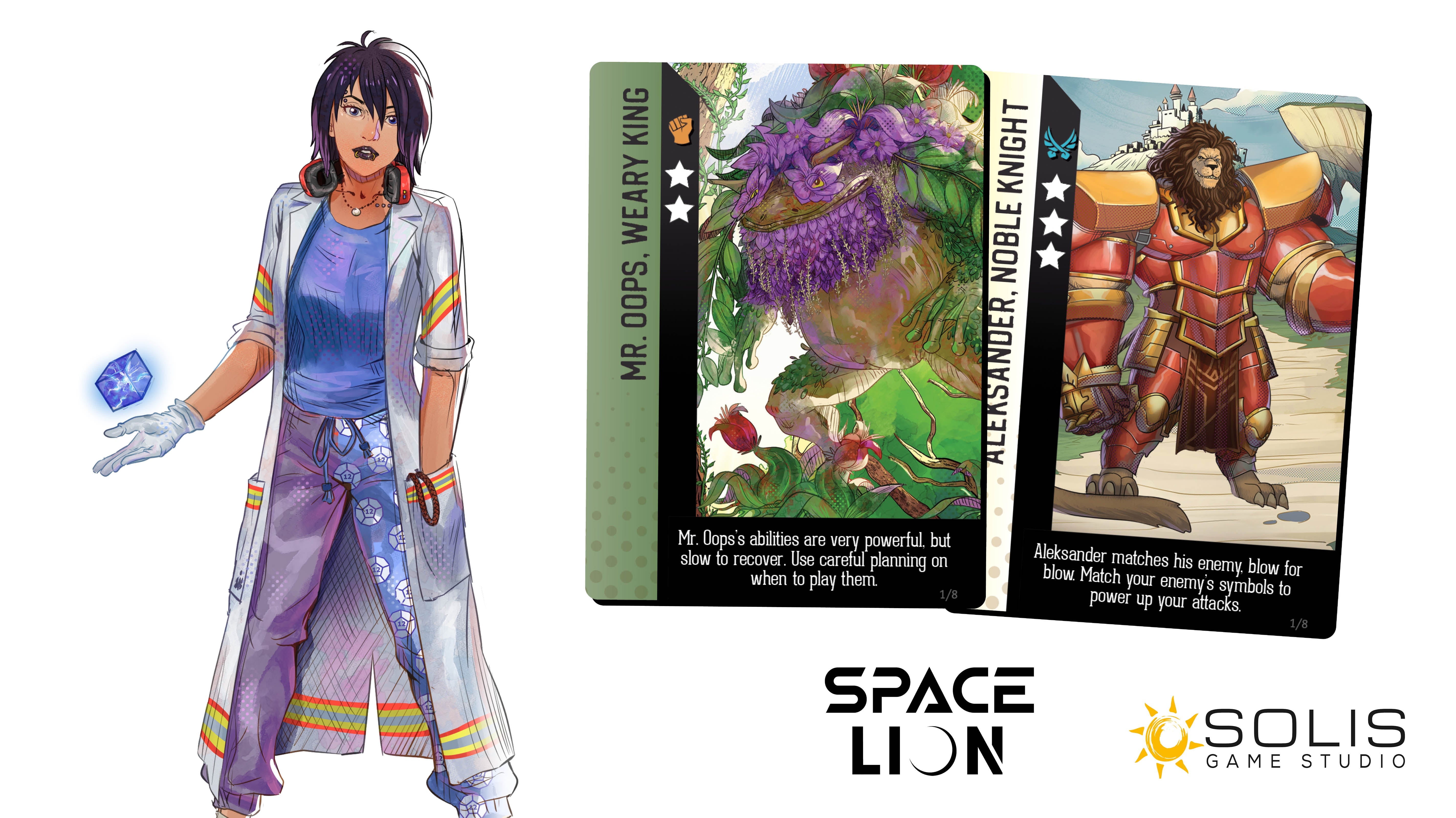 Pocket Paragons: Space Lion