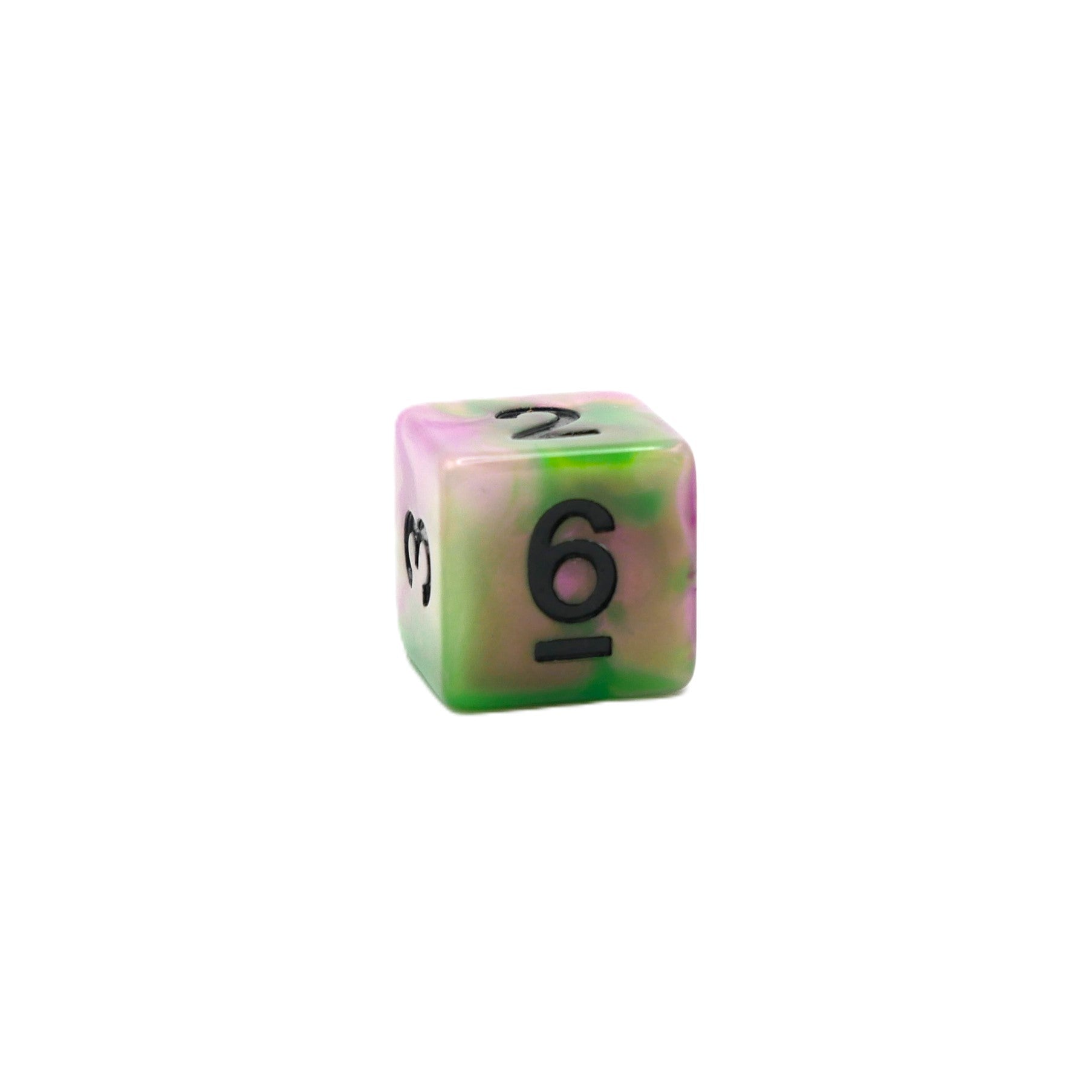 Poison Petals - 7 Piece DnD Dice Set | Acrylic RPG Gaming Dice