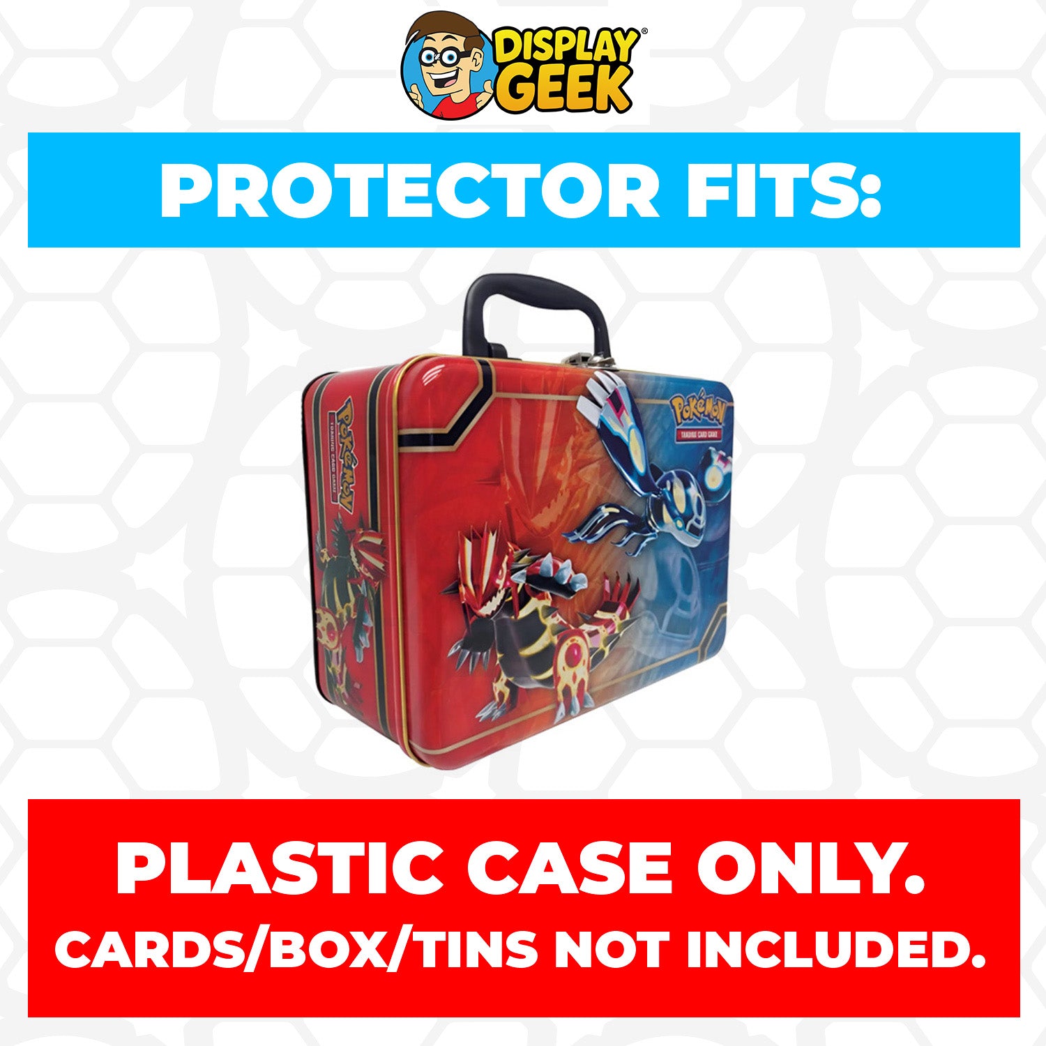 Plastic Protector for Pokemon TCG Collector Chest 2014 Groudon & Kyogre