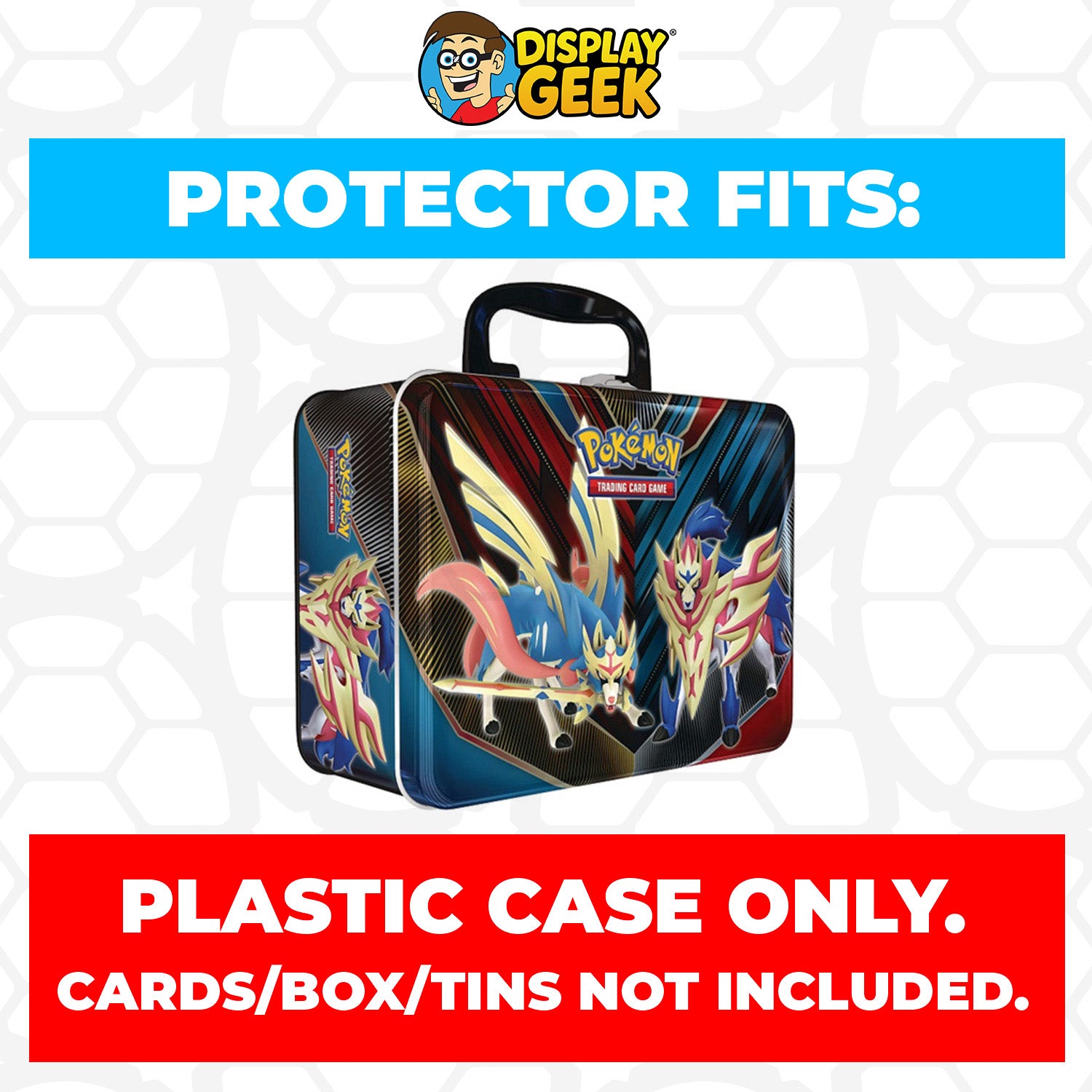 Plastic Protector for Pokemon TCG Collector Chest 2020 Zacian & Zamazenta