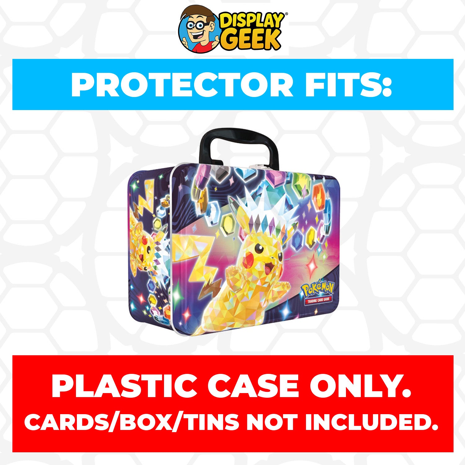 Plastic Protector for Pokemon TCG Collector Chest 2024 Pikachu