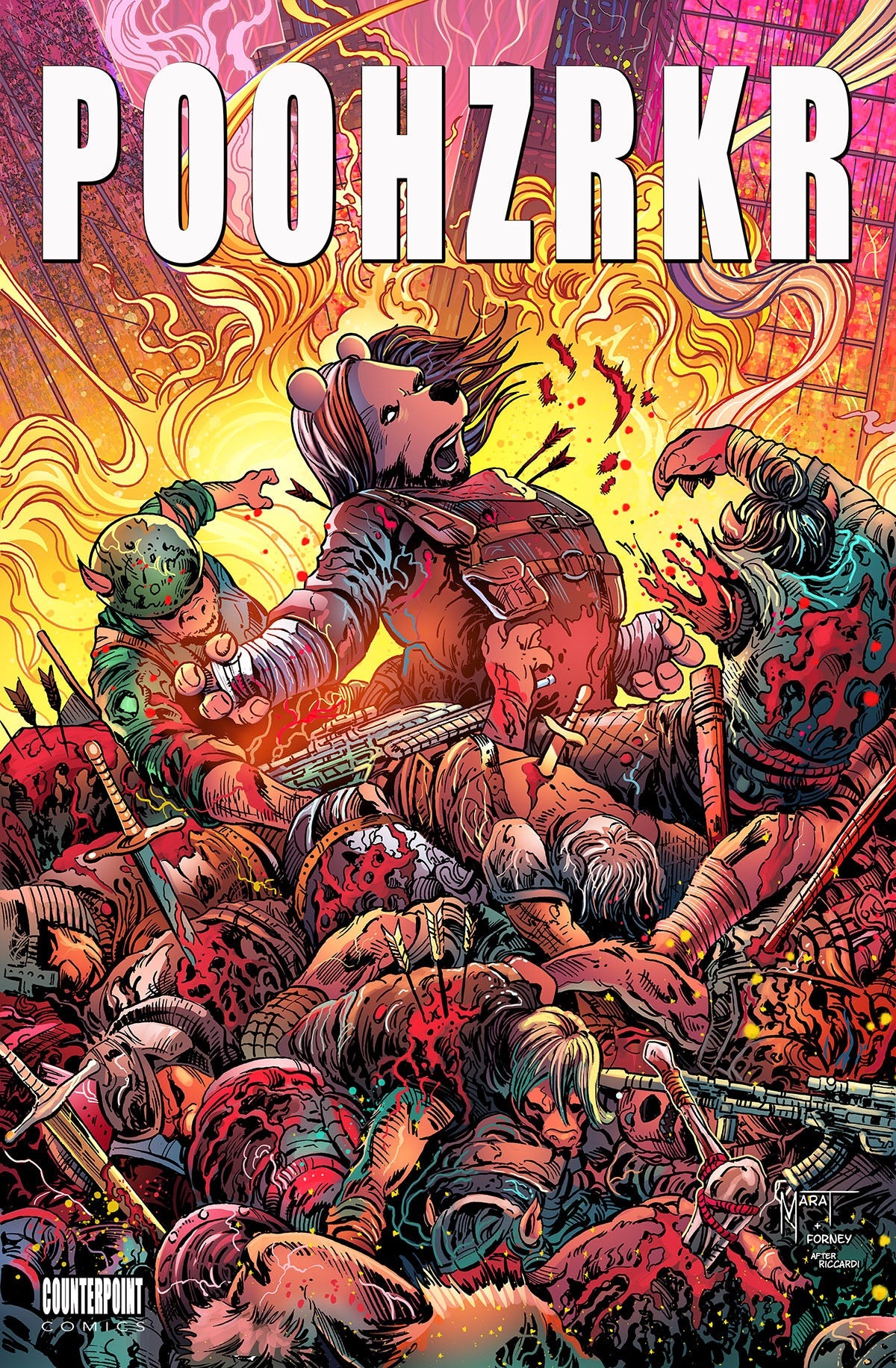 POOHZRKR TEN FWD COMICS NYCC EXCLUSIVE