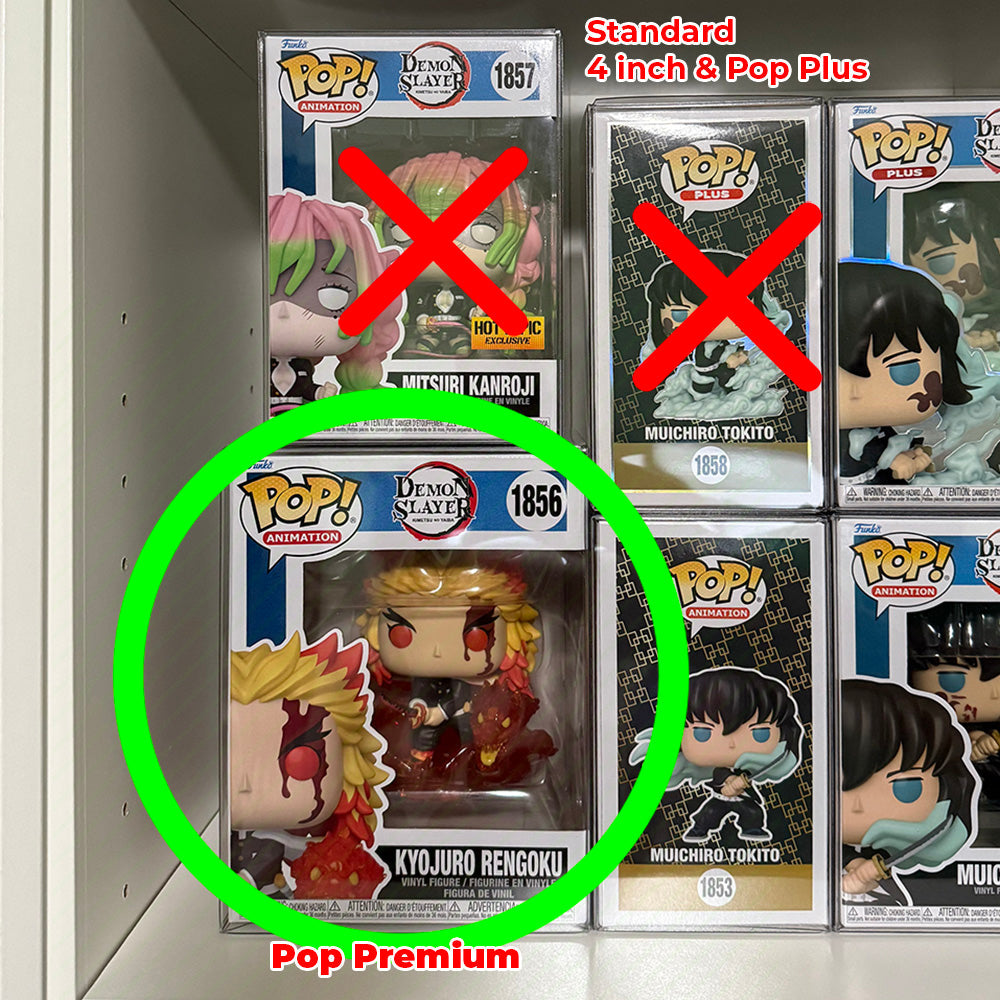 Pop Protector for Funko Pop Premium Bullseye #1713 Box