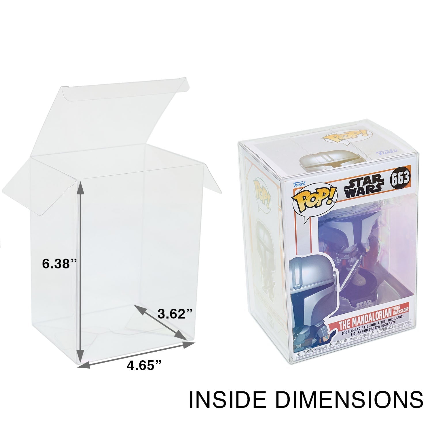 Platinum Protectors for Funko Pop! 4" - .50mm – UV & Scratch-Resistant