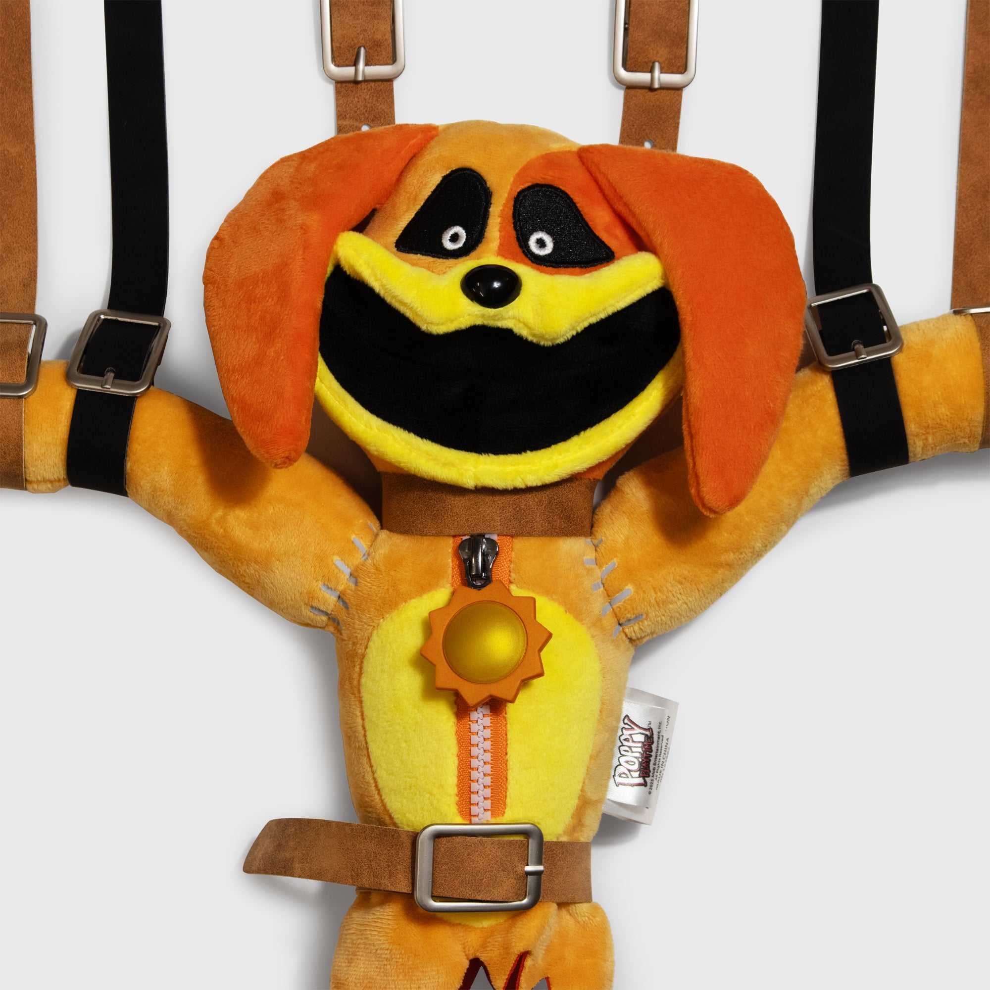 Monster DogDay Plush – 10-Inch Soft Toy with Faux Leather Straps | Poppy Playtime Chapter 4