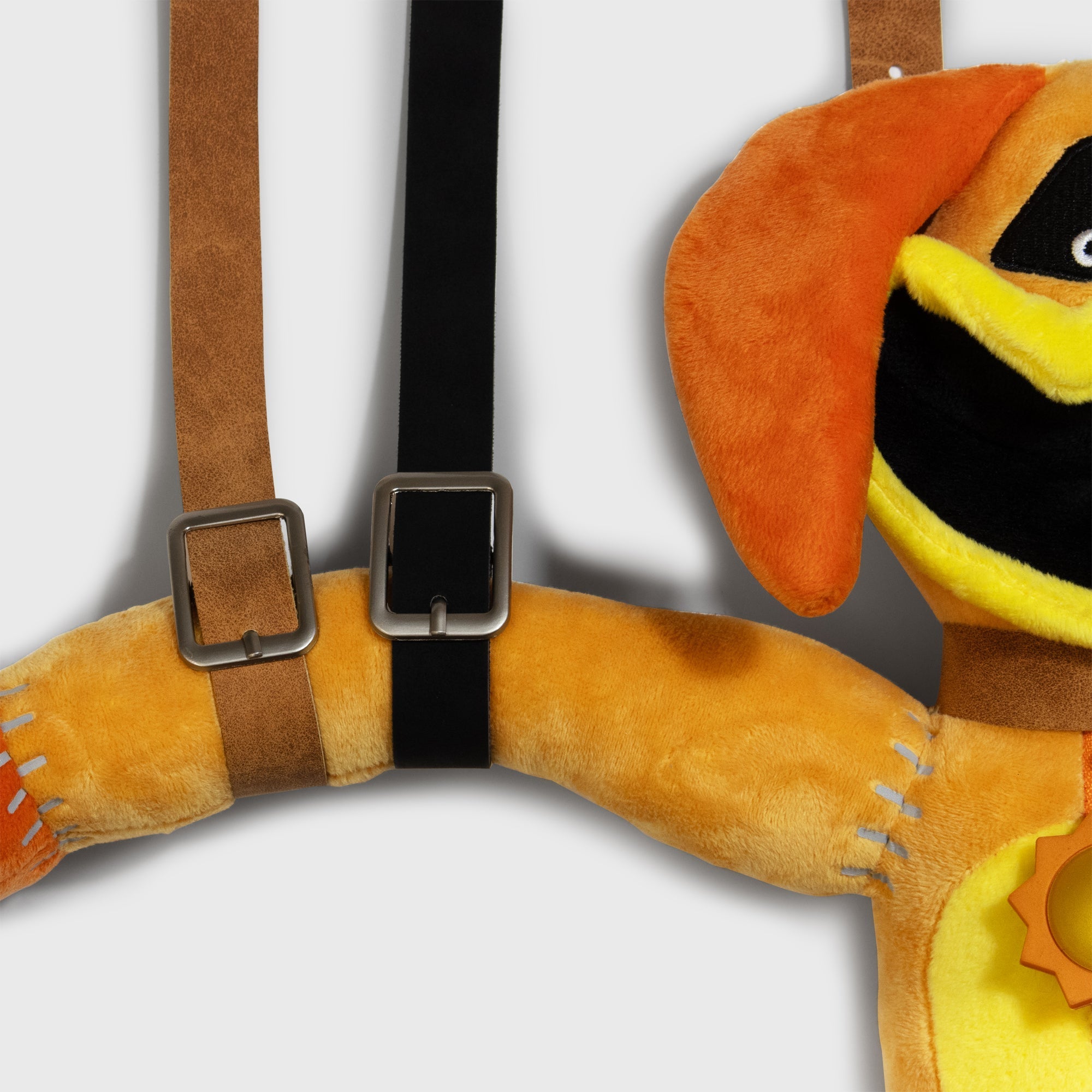 Monster DogDay Plush – 10-Inch Soft Toy with Faux Leather Straps | Poppy Playtime Chapter 4