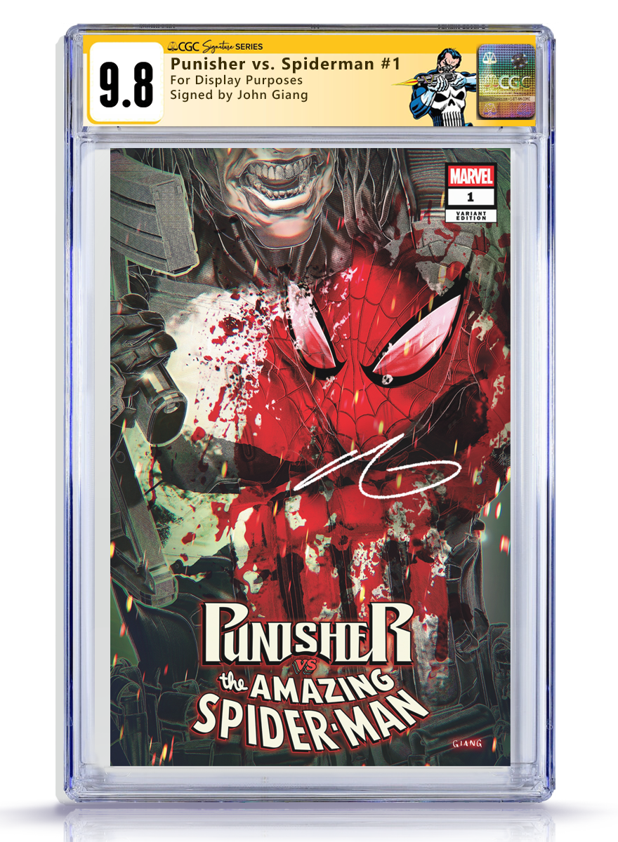 Punisher vs. Spider-Man #1 John Giang SDCC Exclusive