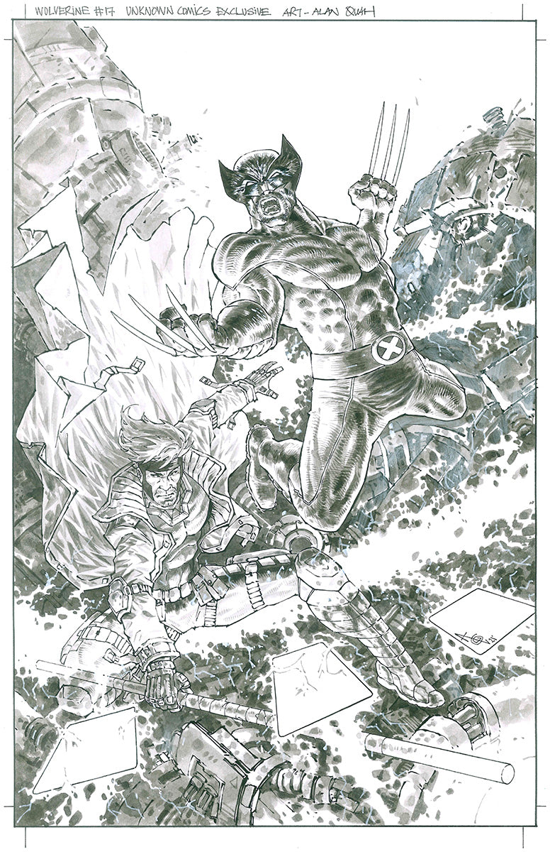 Wolverine #17 by Alan Quah [ORIGINAL ART]