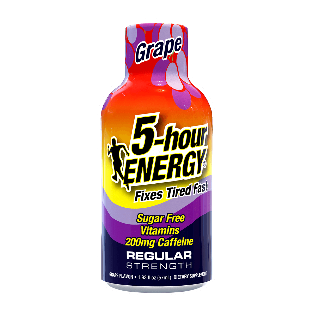 24 Pack 5-hour ENERGY Regular Strength Shots, Grape Flavor 1.93 Fl Oz