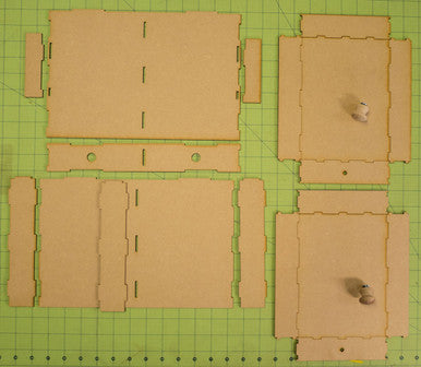 Drawer Add-On For Paint Rack - Double Drawer