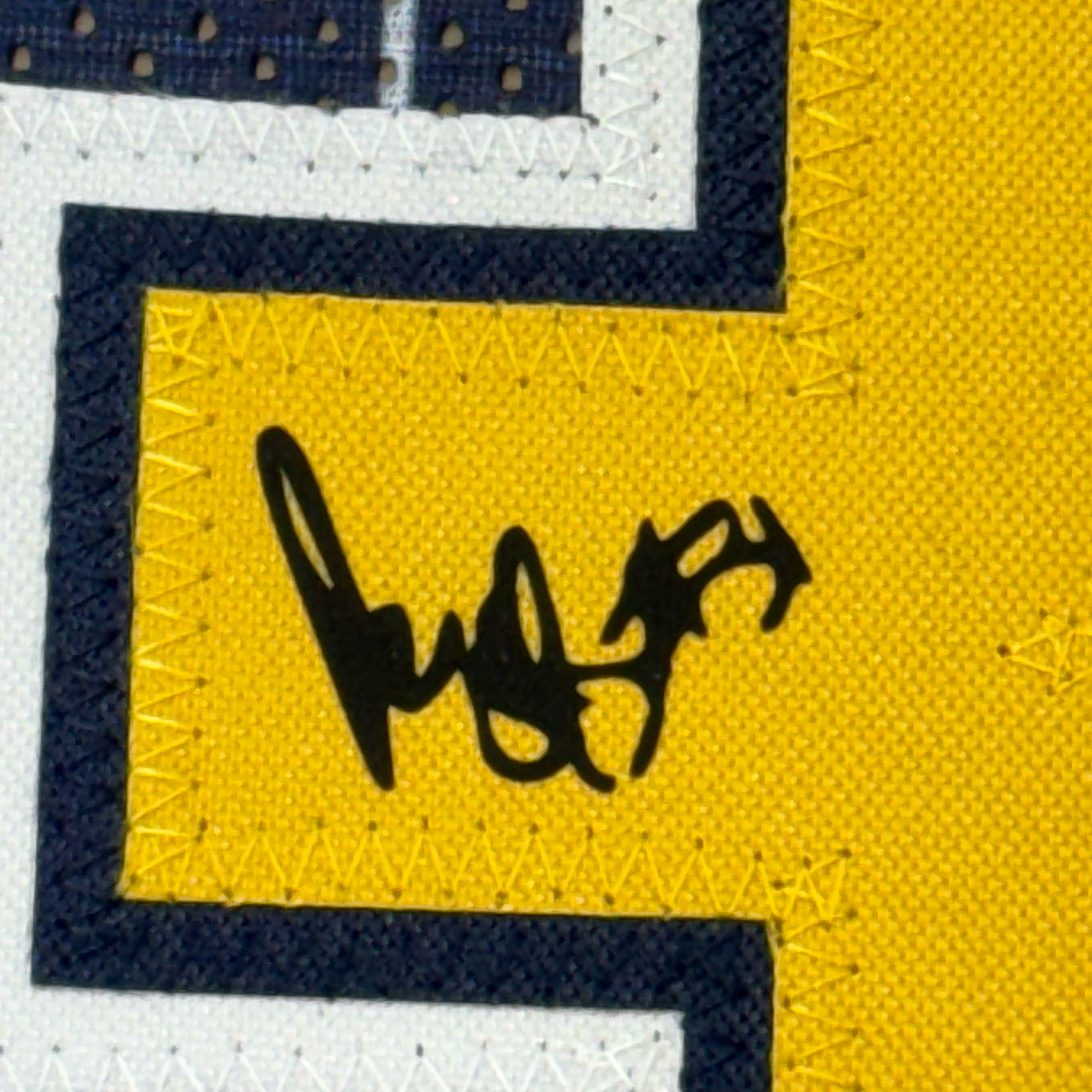 Framed Facsimile Autographed Reggie Miller 35x39 Indiana Blue Pinstripe Reprint Laser Auto Basketball Jersey