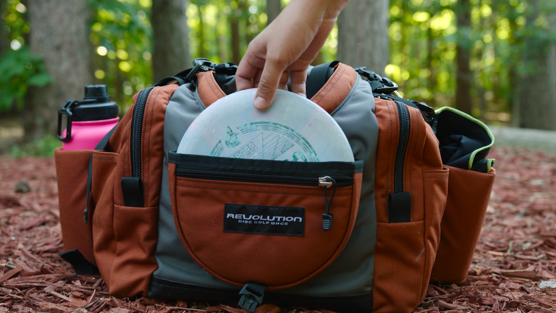 Revolution Carolina Team V3 Disc Golf Bag - Olive Green