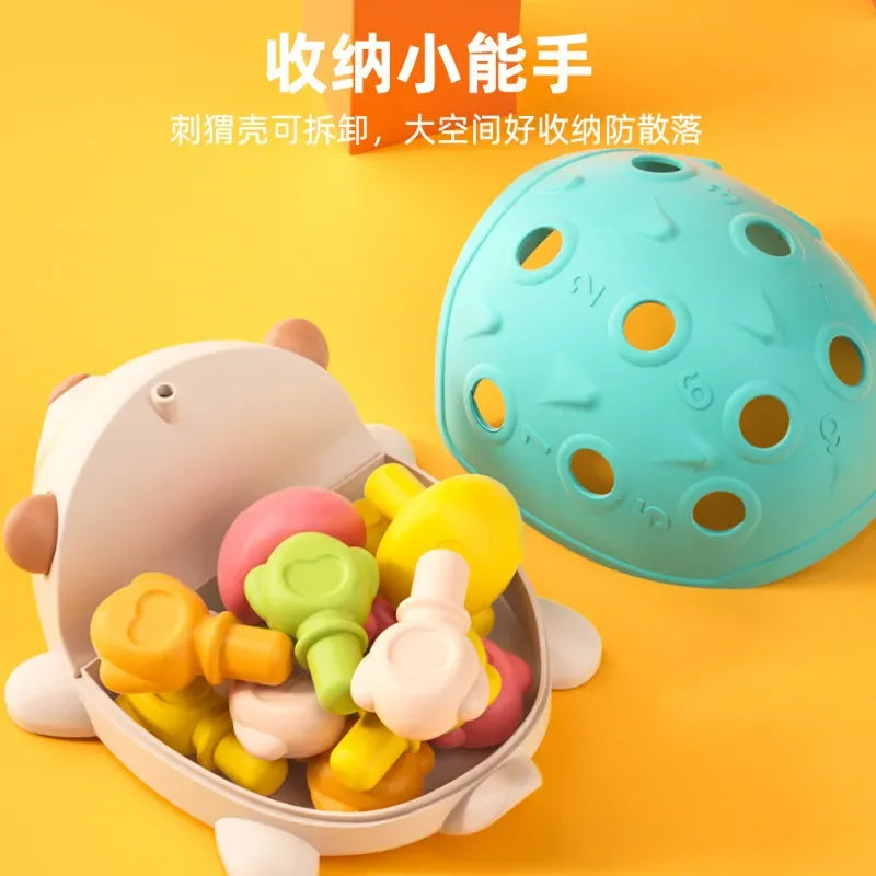 Hedgehog Toy – Fine Motor and Sensory Educational Game