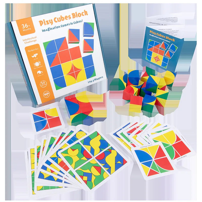 Wooden Blocks Puzzle Toy for Kids