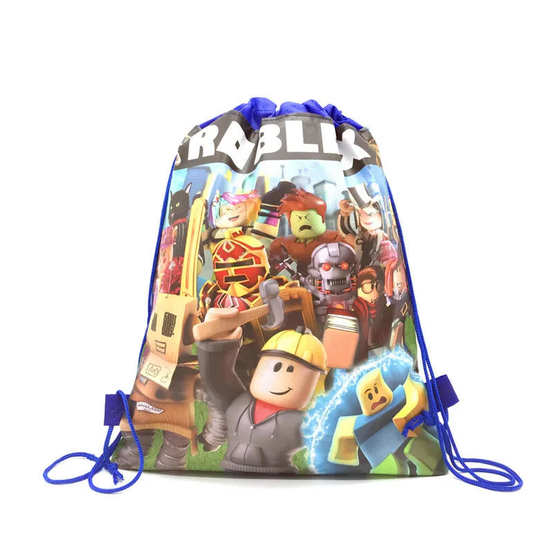Roblox Nonwoven Drawstring Bag