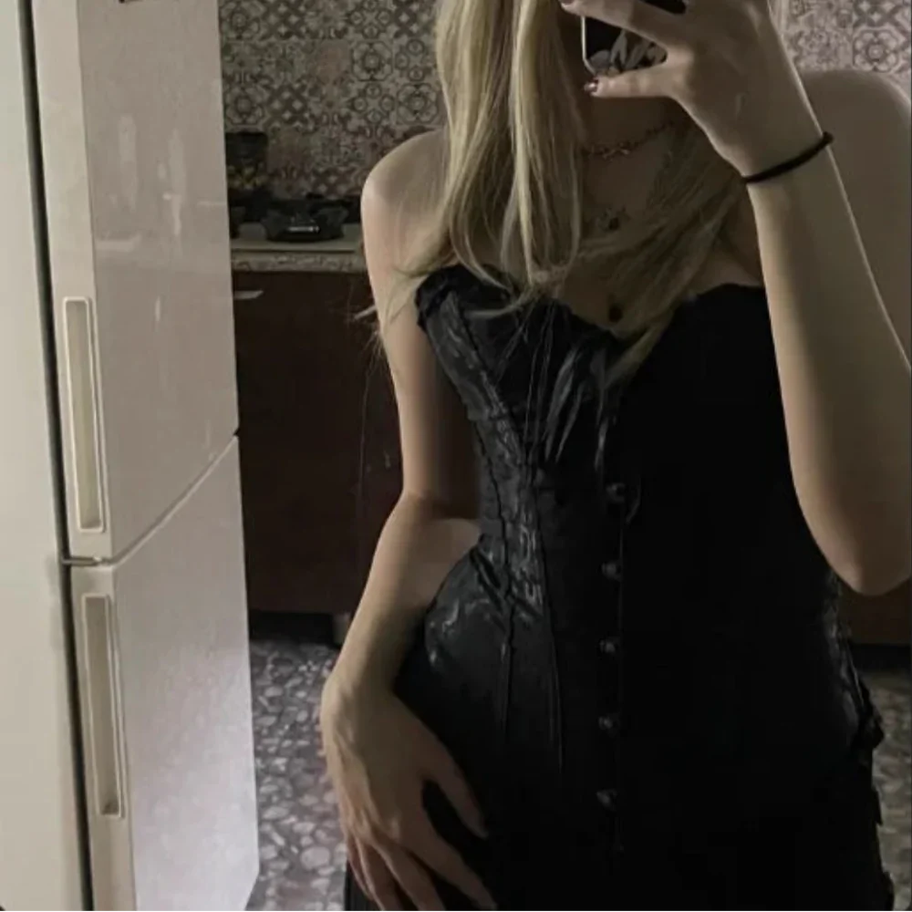 Lace Trim Corset bustier