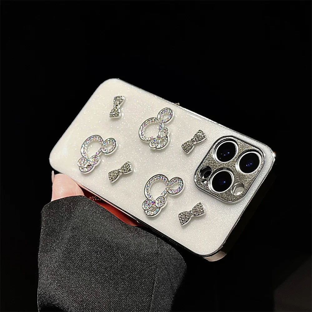 Luxury Diamond Plating Cute Hello Kitty Phone Case