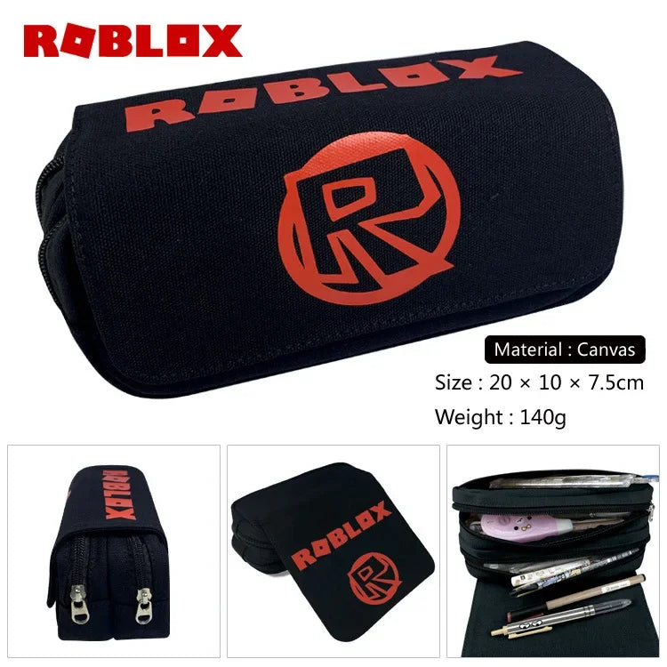 Roblox Anime Game Canvas Pencil Case