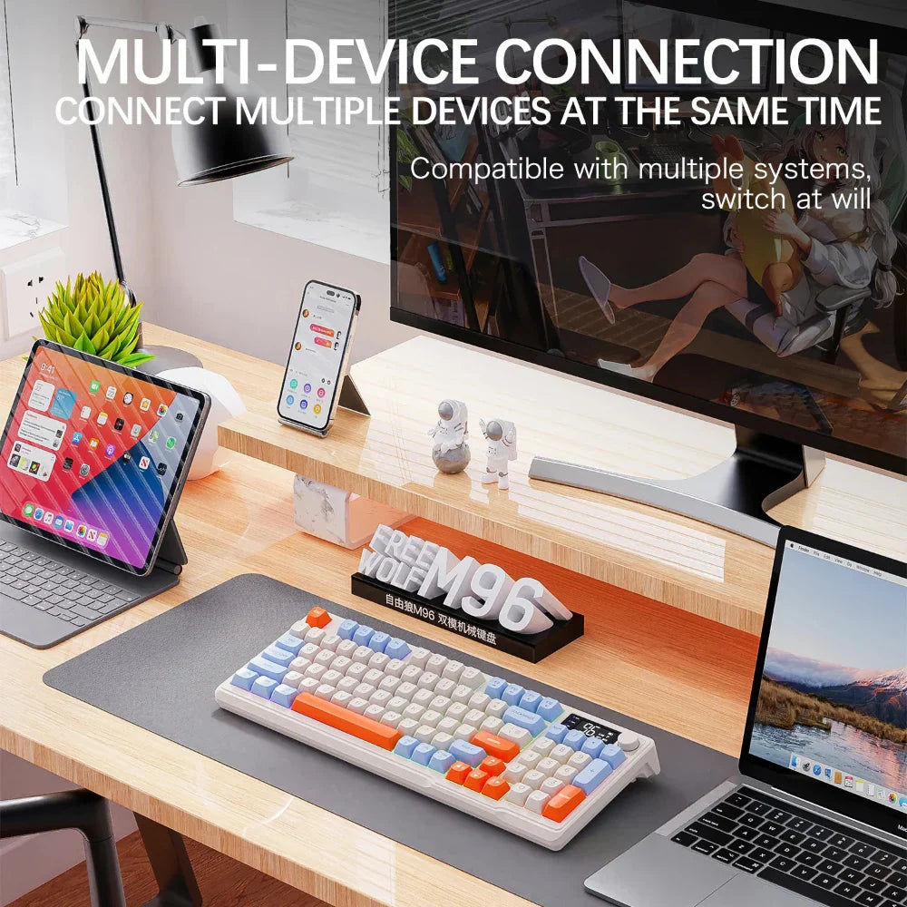 Dragon Max 96 Bluetooth Wireless Keyboard and Mouse Set