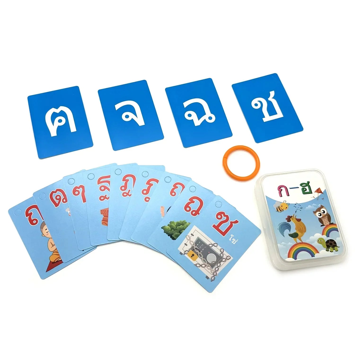 Thai Alphabet Flashcards – Early Learning Educational Toy