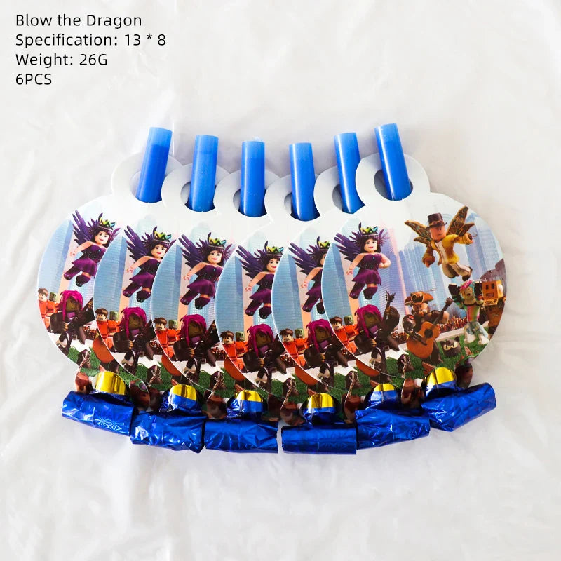 Roblox Birthday Party Decor Set