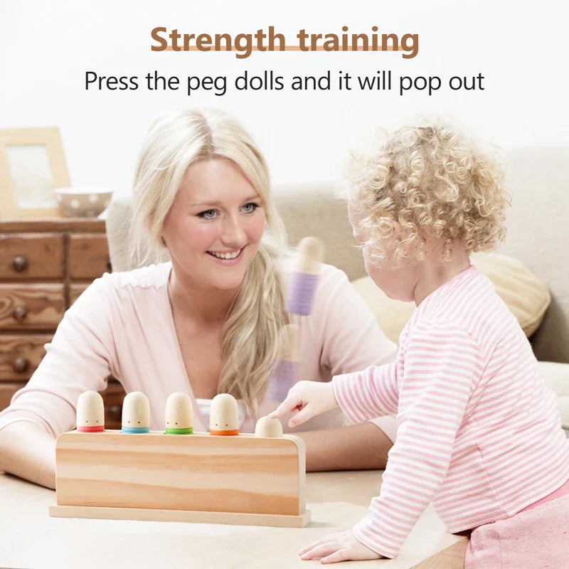 Baby Sensory Development Wooden Toy
