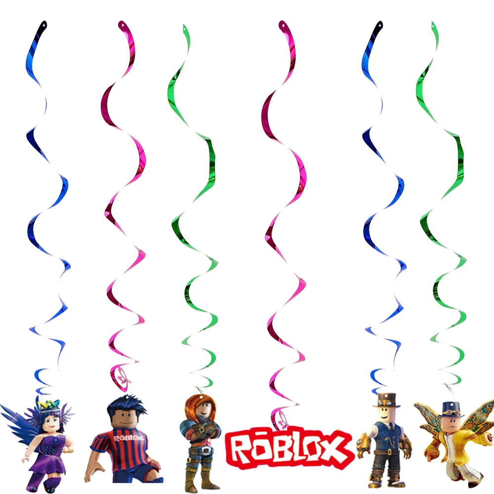 Roblox Birthday Party Decor Set