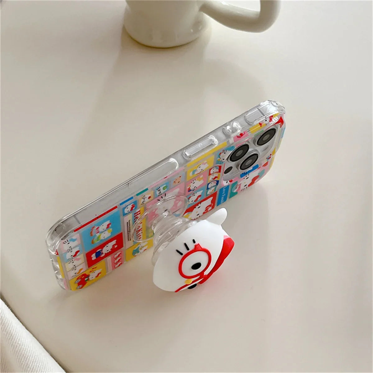 Funny Cute Happy Hellokitty Phone Case For iPhone