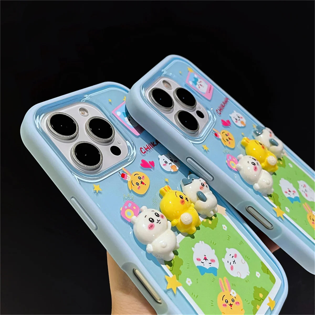 Cute 3D Rabbit Cartoon Phone Case For iPhone