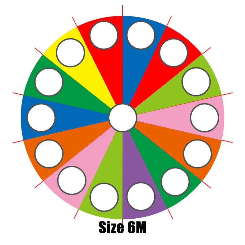 Rainbow Parachute Game