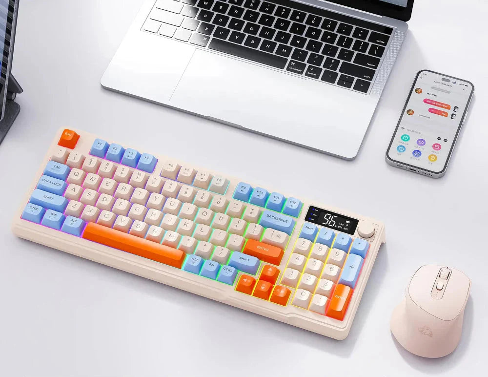 Dragon Max 96 Bluetooth Wireless Keyboard and Mouse Set