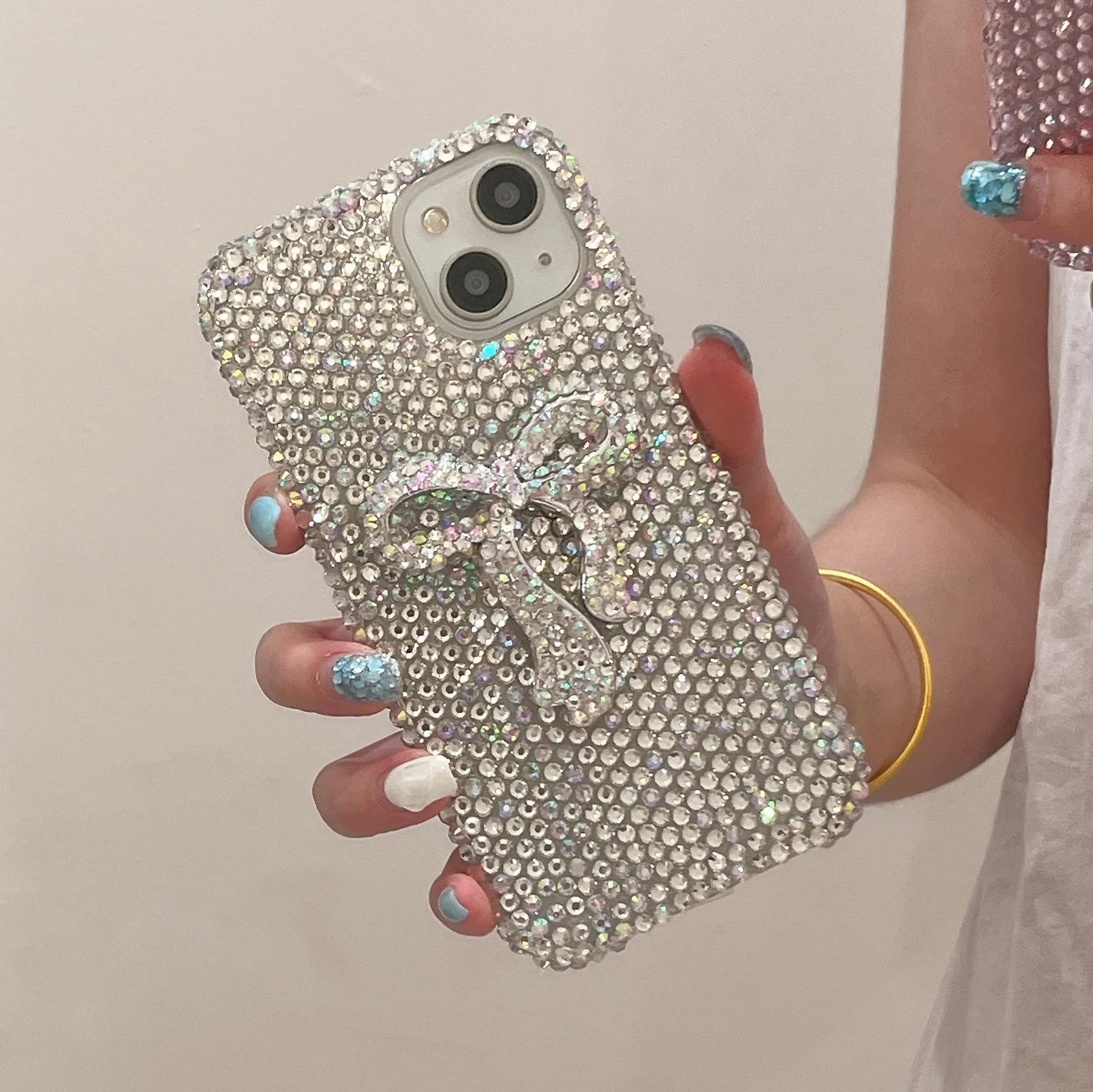 Luxury Full Diamond Bow Sparkling Cute Phone Case