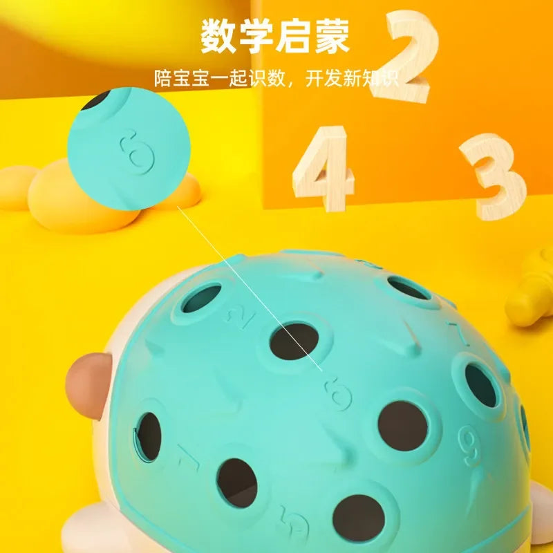 Hedgehog Toy – Fine Motor and Sensory Educational Game