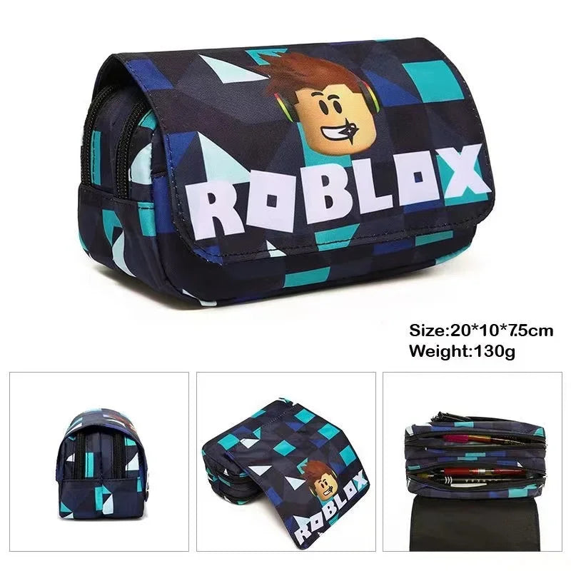 Roblox Virtual World School Backpack Set